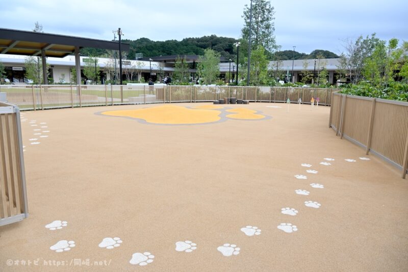 三井アウトレットパーク岡崎 ドッグラン