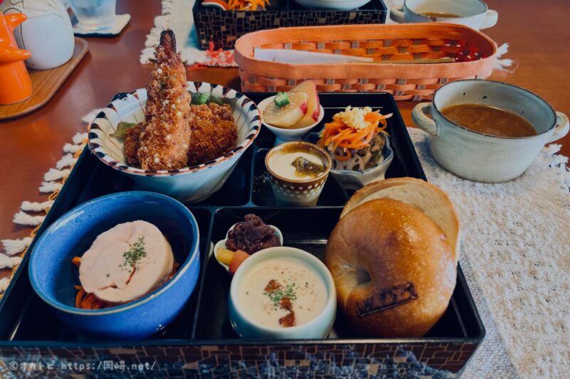 コジマトペ　ベーグル御膳